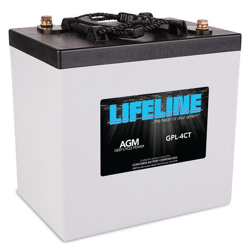 Lifeline | GPL-4CT-2V 2v 660Ah Deep Cycle Sealed AGM Battery