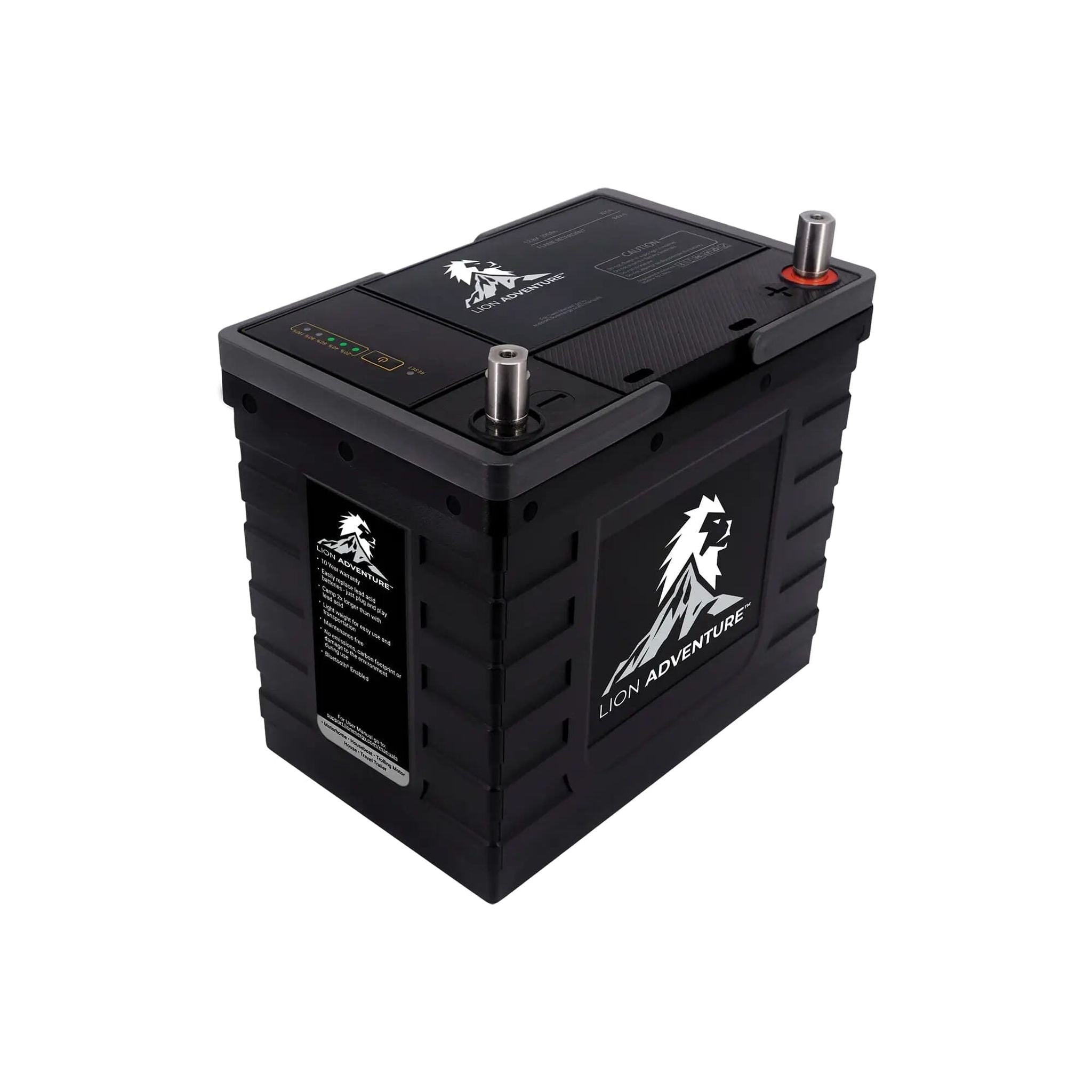Lion Energy | Lion Adventure BT Battery (12V, 100Ah, LiFePO4)