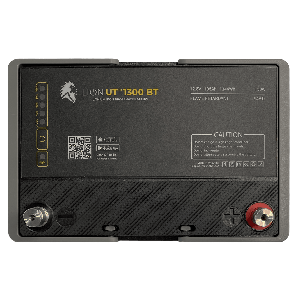 Lion Energy | Lion UT 1300 BT Battery (12V, 105Ah, LiFePO4)