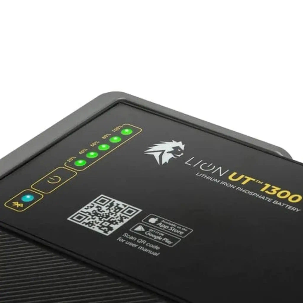 Lion Energy | Lion UT 1300 BT-H Battery with Internal Heater (12V, 105Ah, LiFePO4)