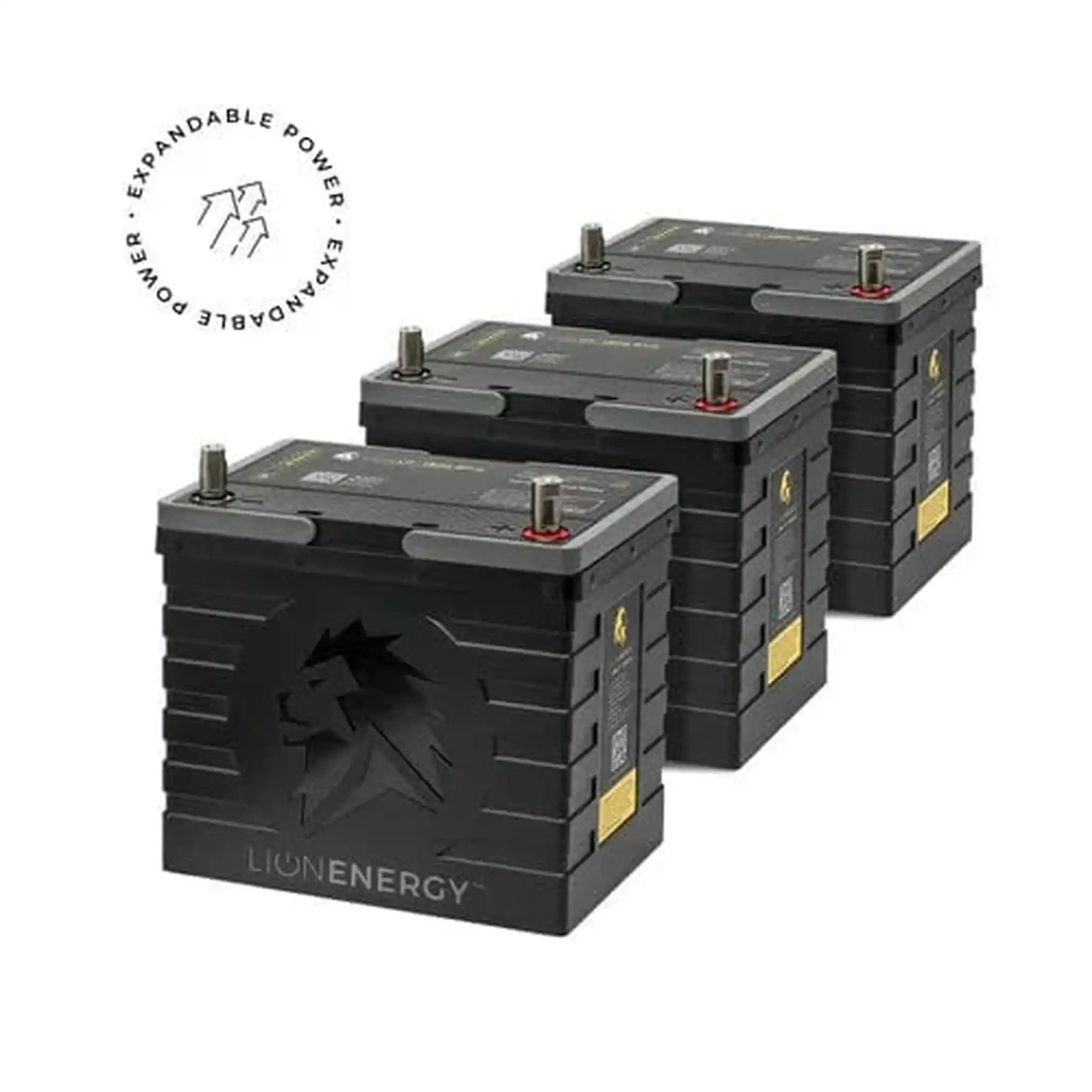 Lion Energy | Lion UT 1300 BT-H Battery with Internal Heater (12V, 105Ah, LiFePO4)