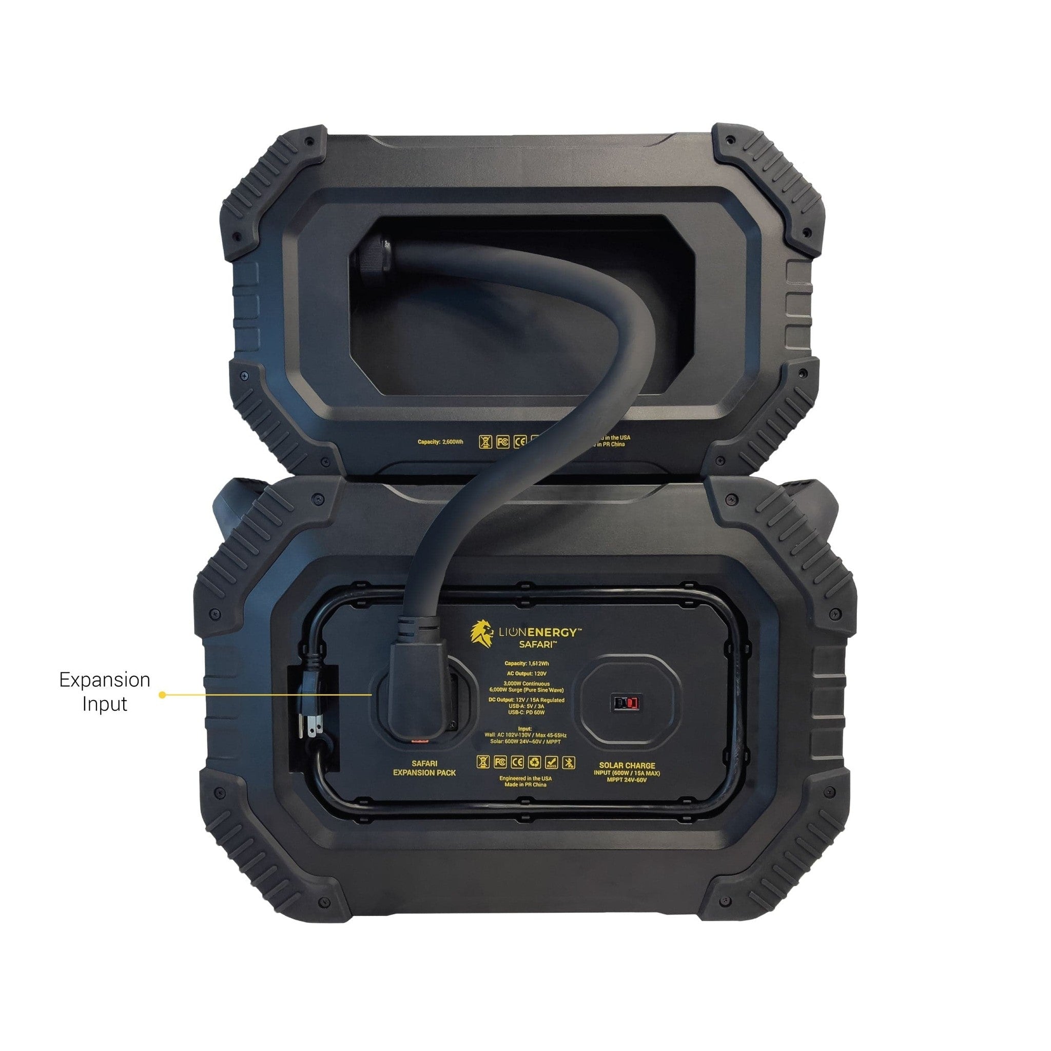 Lion Energy | Safari Expansion Pack (Safari XP) - (2,688Wh, LifePO4)