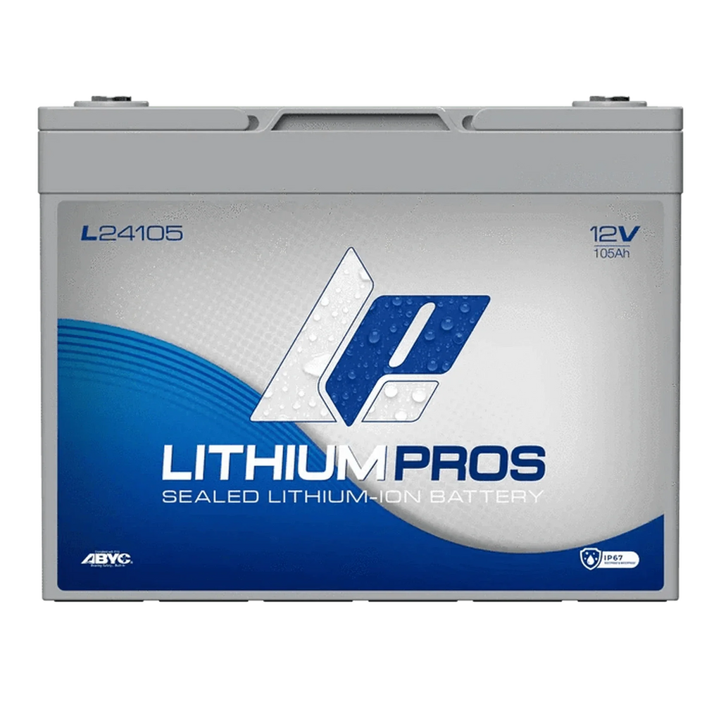Lithium Pros | L24105 12V 105Ah Bluetooth Lithium Ion Battery