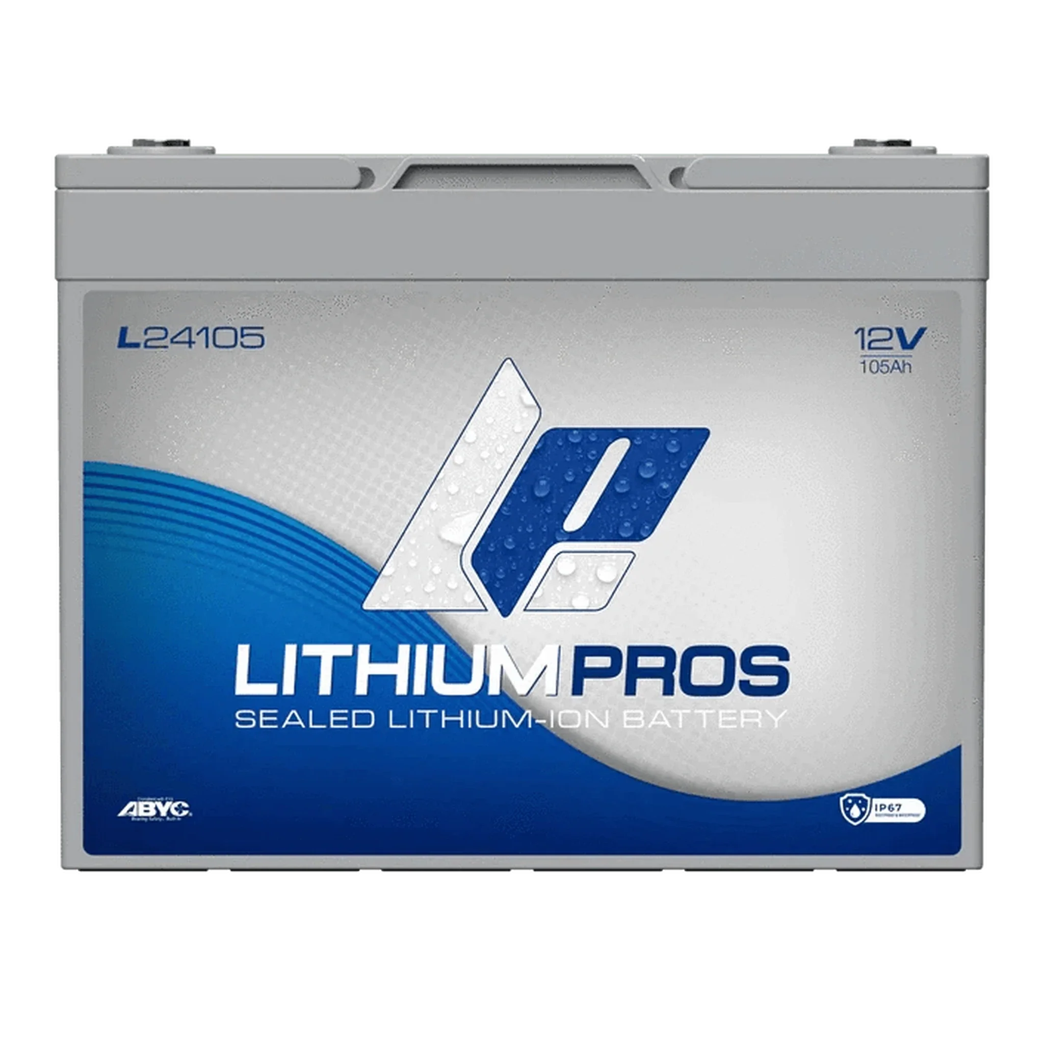 Lithium Pros | L24105 12V 105Ah Bluetooth Lithium Ion Battery