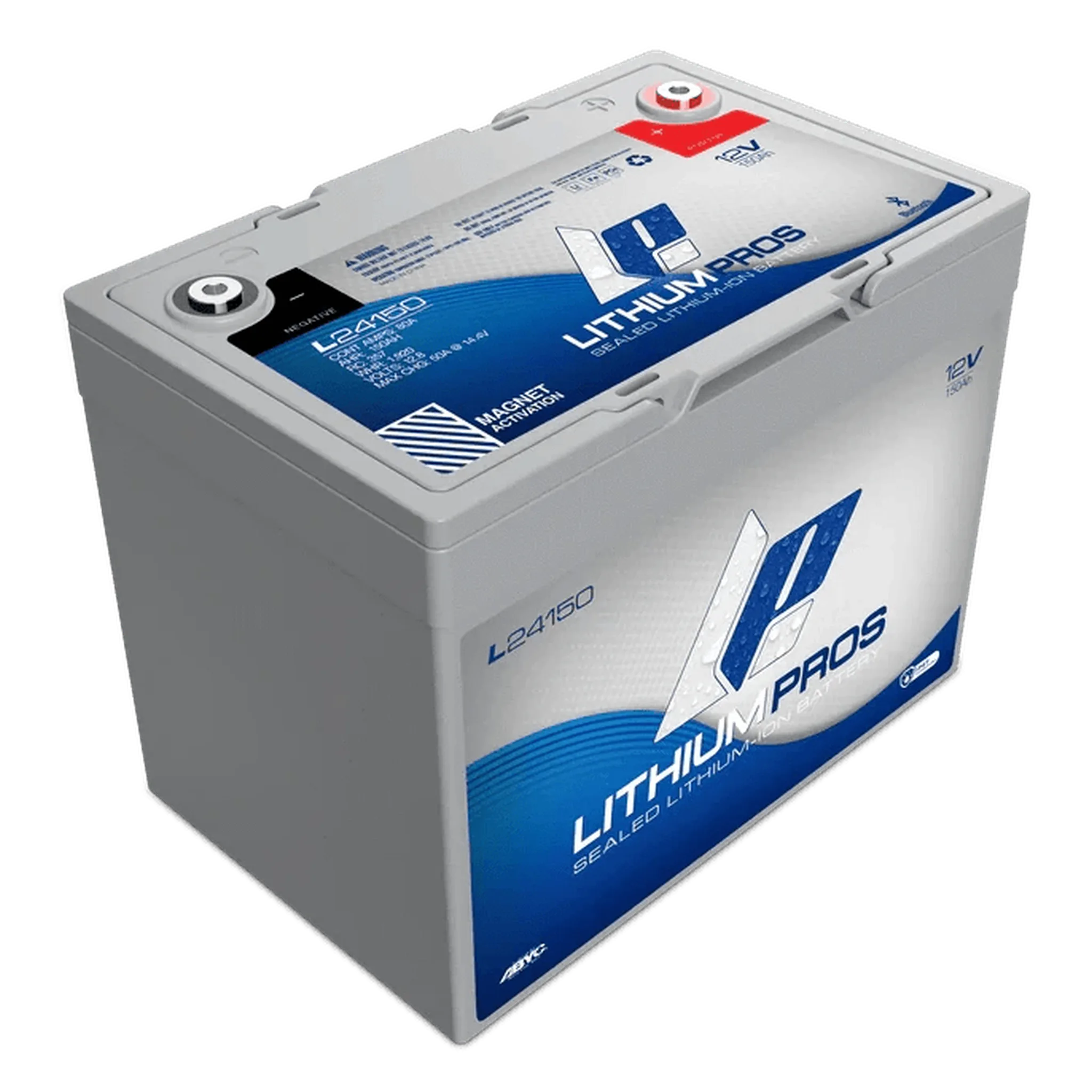 Lithium Pros |  L24150 12V 150Ah Bluetooth Lithium Ion Battery