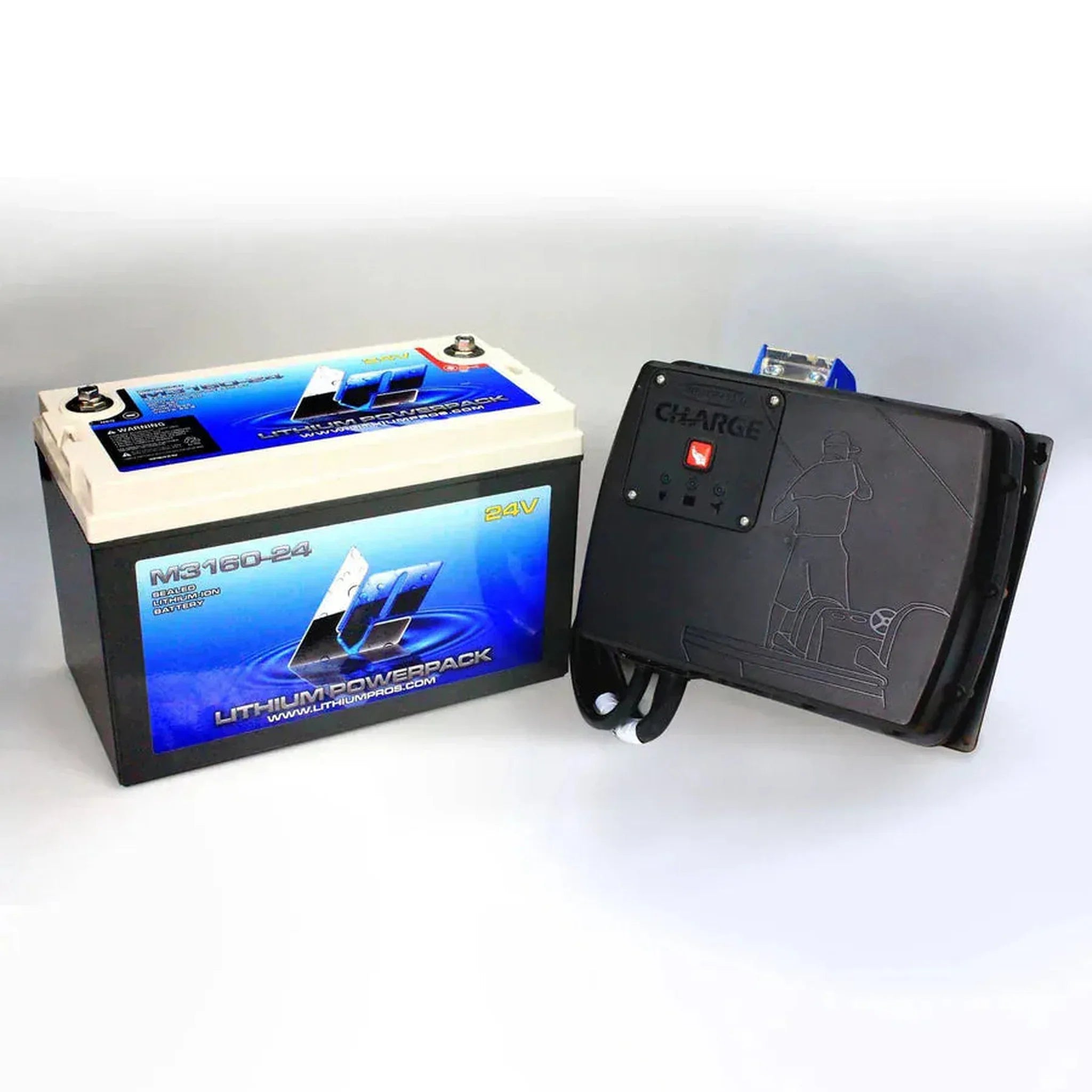 Lithium Pros | M3175-24A 25.6V 60Ah Lithium Ion Trolling Battery