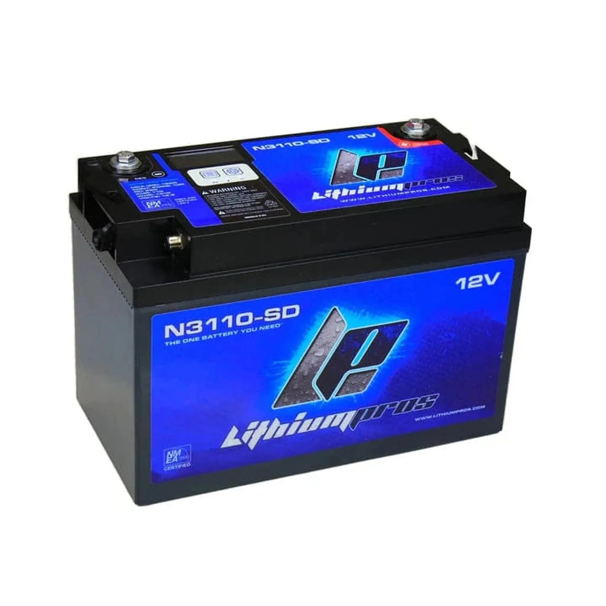 Lithium Pros | N3110-S 12.8V 110Ah Lithium Ion Starting Battery with NMEA 2000