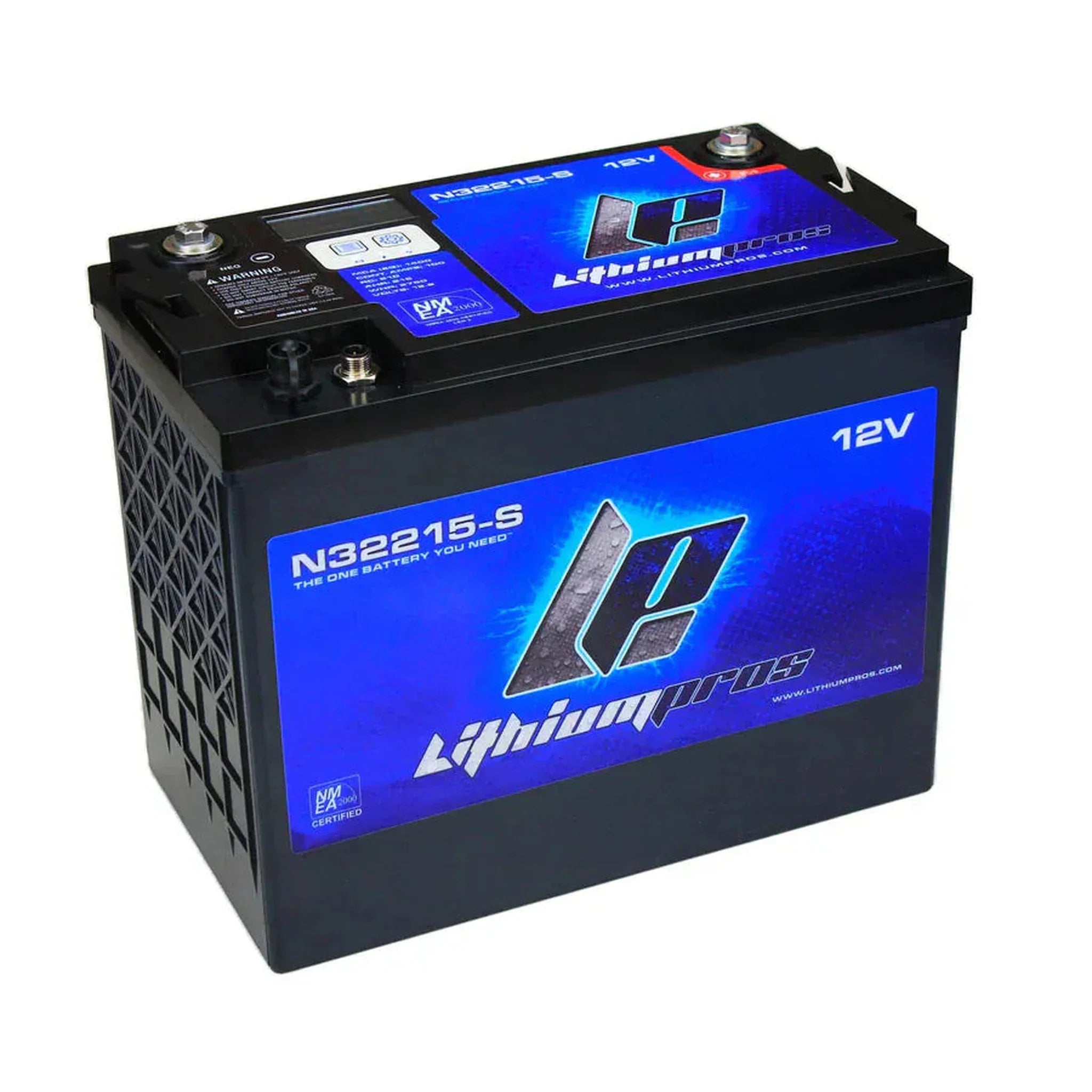 Lithium Pros | N32215-S 12.8V 215Ah Lithium Ion Starting Battery with NMEA 2000
