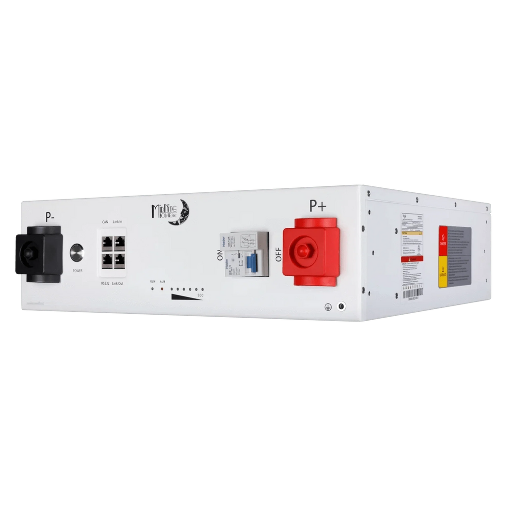 Midnite Solar | POWERFLO 5.1 kwh,48 Volt 100 AH, Rack Mount, Lithium Battery