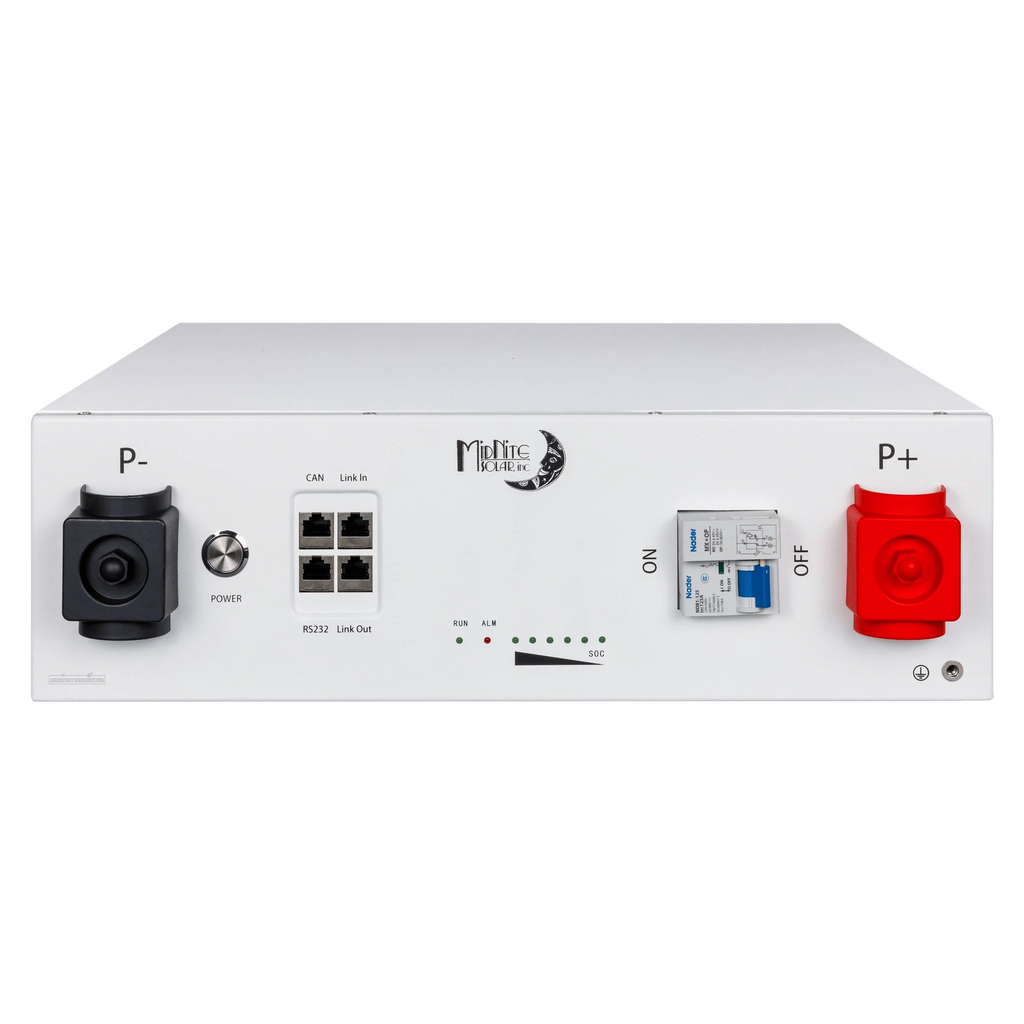 Midnite Solar | POWERFLO 5.1 kwh,48 Volt 100 AH, Rack Mount, Lithium Battery