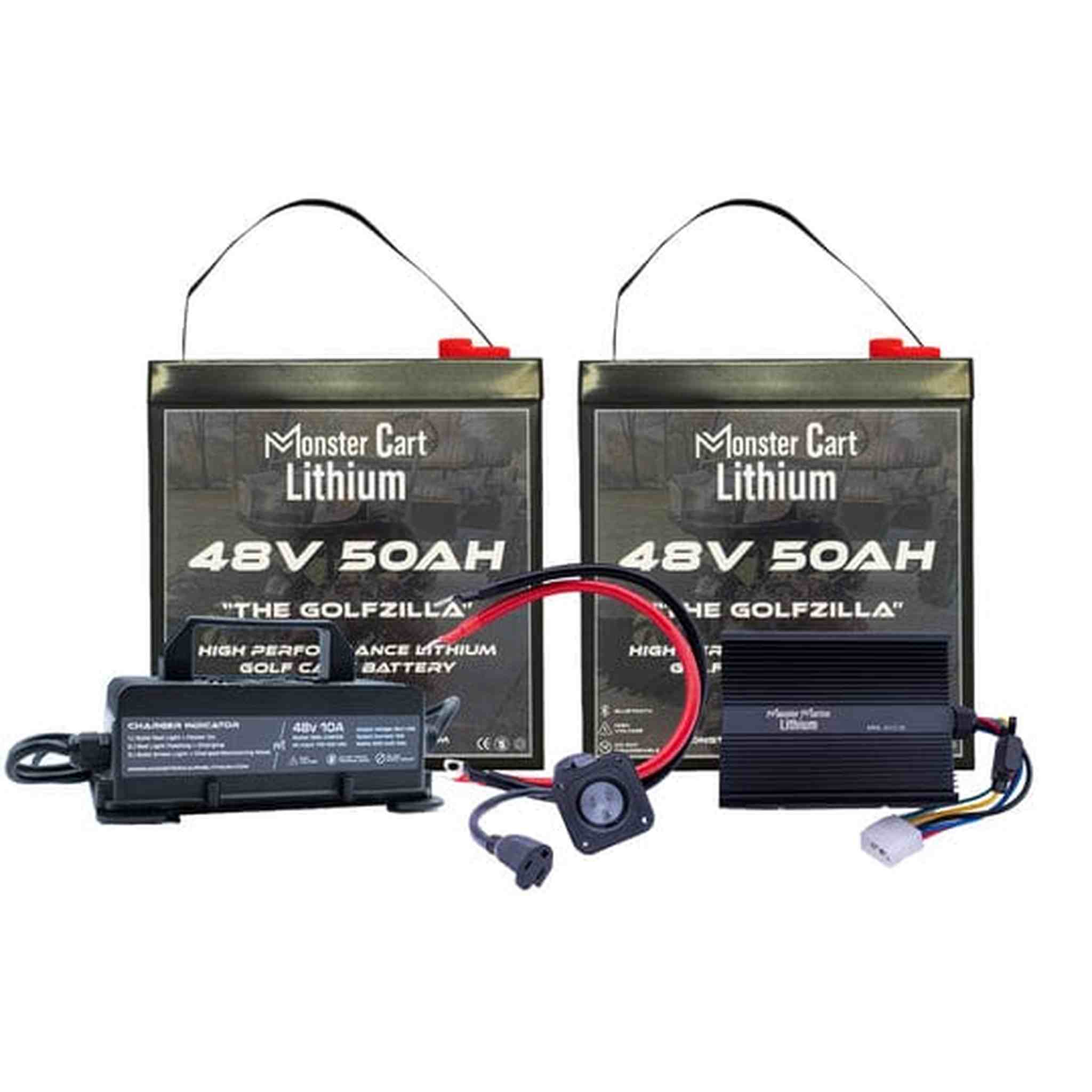 Monster Marine Lithium | 36V 60AH & charger - "THE TURFINATOR" - BLUETOOTH HIGH PERFORMANCE LITHIUM GOLF CART BATTERY - GC2 GROUP