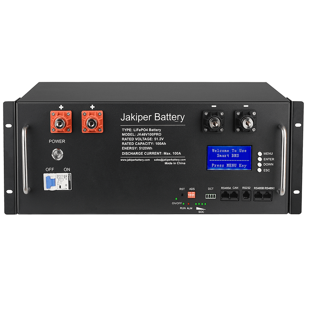 Orient Power | Jakiper [PRO] Lithium Battery | 48V 100Ah | 5,120wH/5.12KwH Server Rack Battery