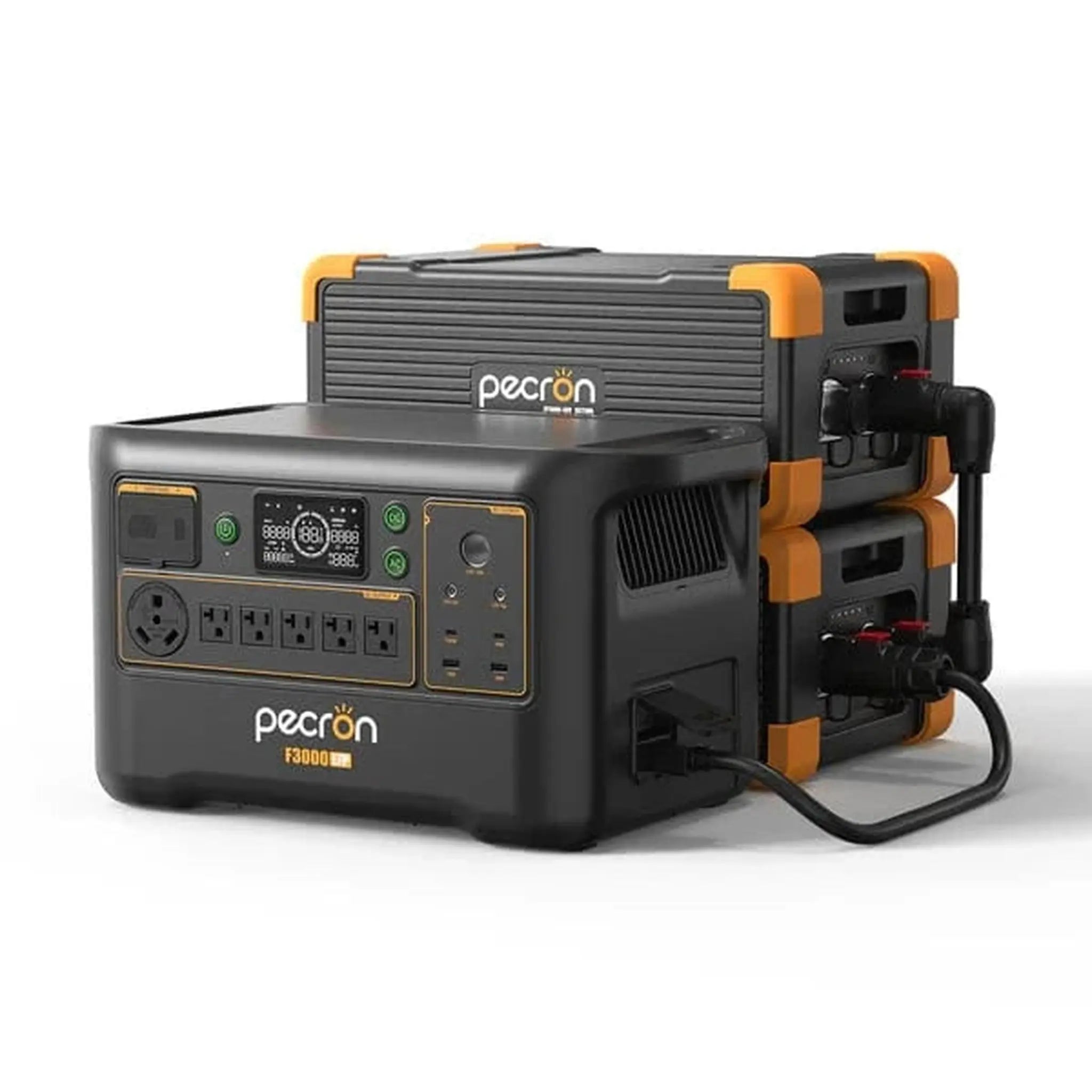 PECRON | F3000LFP Portable Power Station |  3600W Output 3072Wh LiFePO4 Battery (PRE-ORDER)