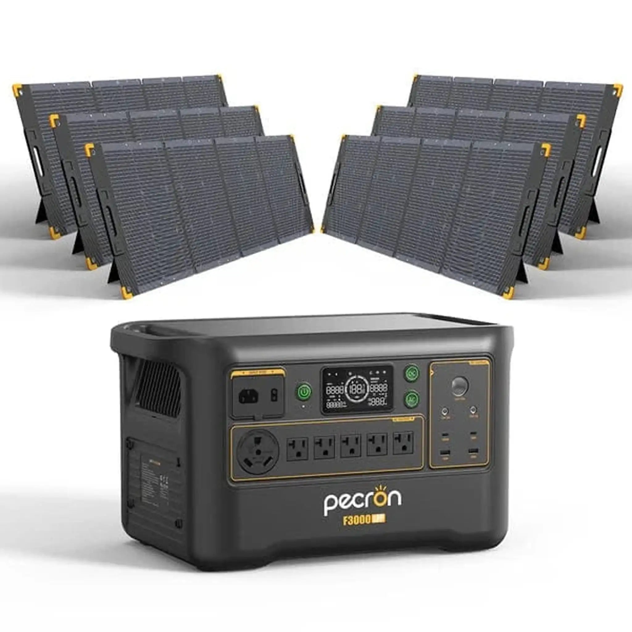 PECRON | F3000LFP Portable Power Station |  3600W Output 3072Wh LiFePO4 Battery (PRE-ORDER)