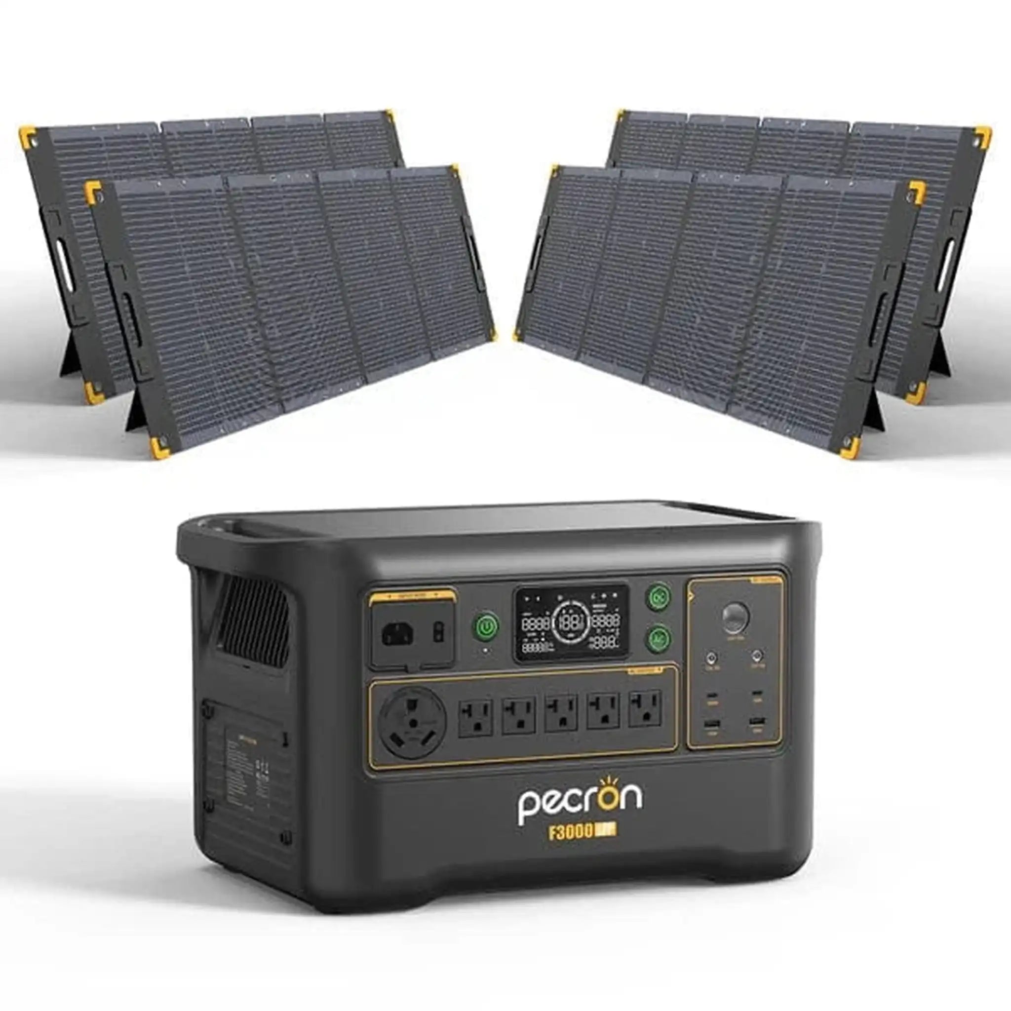 PECRON | F3000LFP Portable Power Station |  3600W Output 3072Wh LiFePO4 Battery (PRE-ORDER)