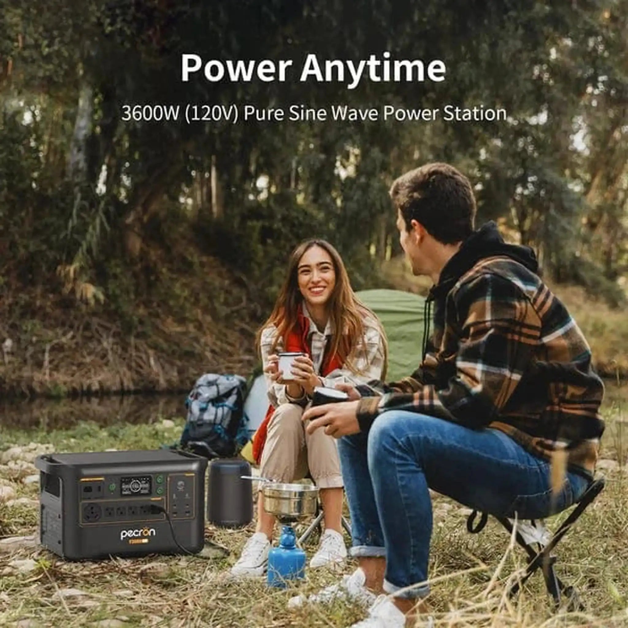 PECRON | F3000LFP Portable Power Station |  3600W Output 3072Wh LiFePO4 Battery (PRE-ORDER)