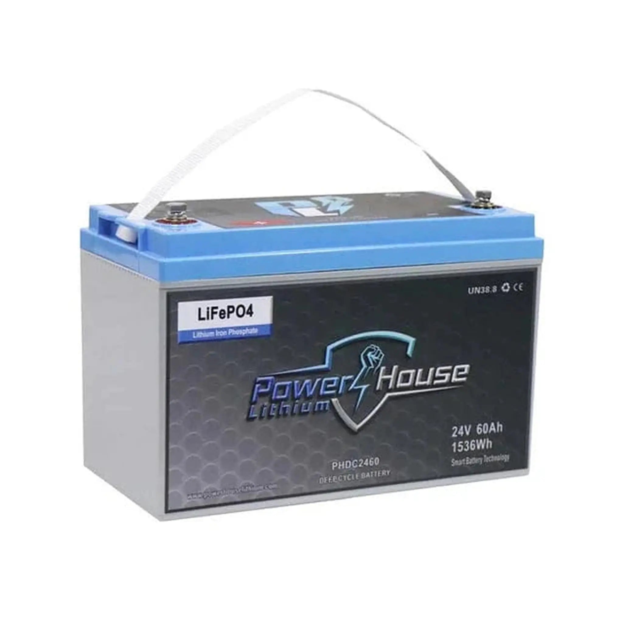 PowerHouse Lithium | 24V 60Ah Deep Cycle Battery