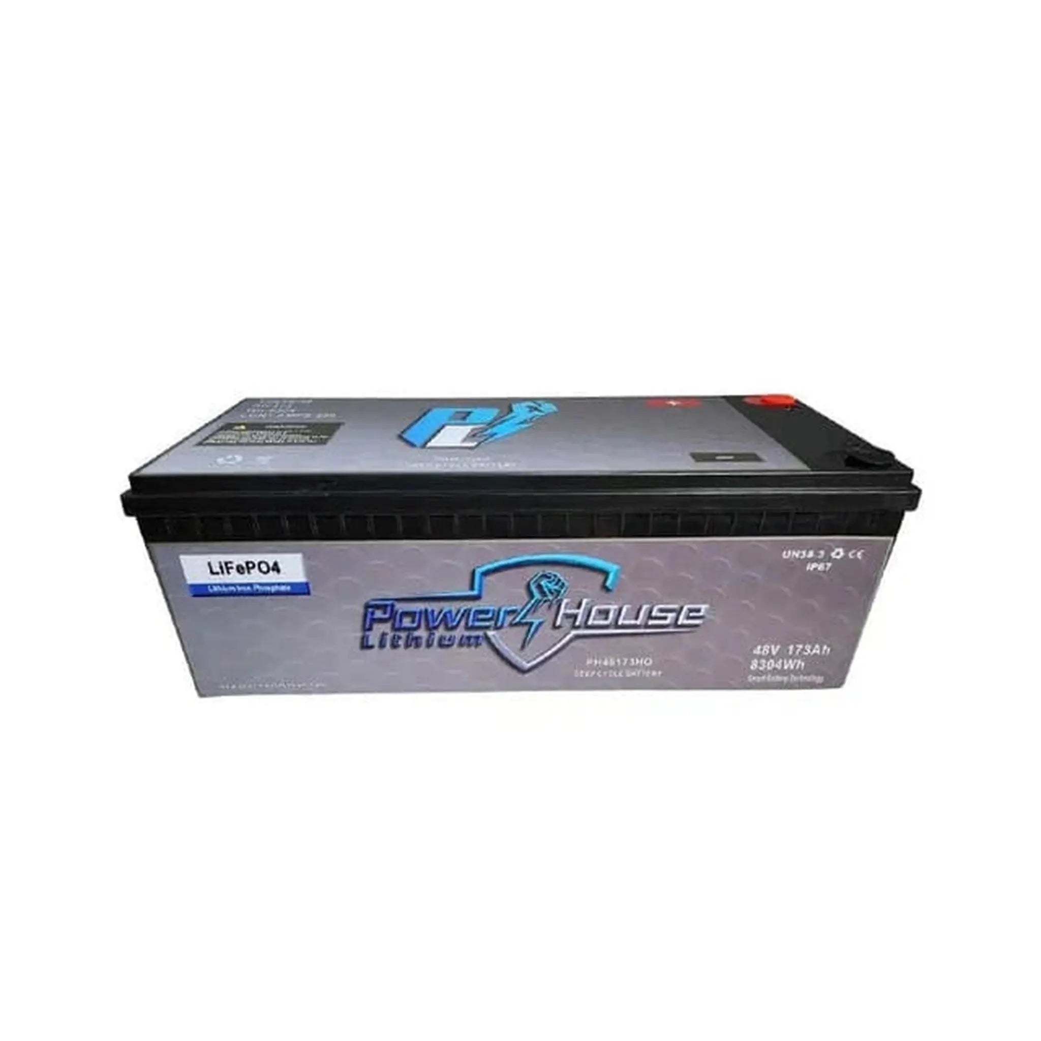 PowerHouse Lithium | 48V 173Ah Deep Cycle Battery