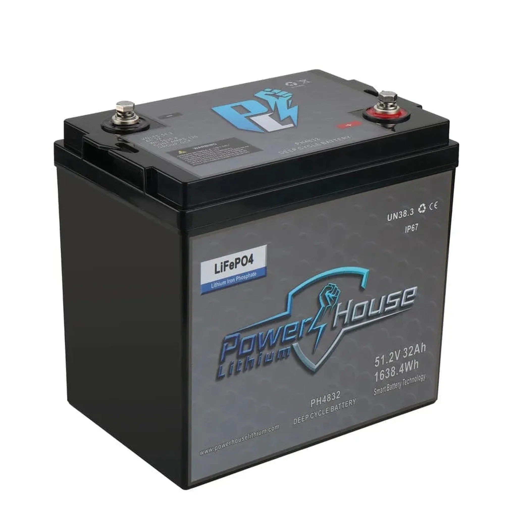 PowerHouse Lithium | 48V 32Ah Deep Cycle Battery
