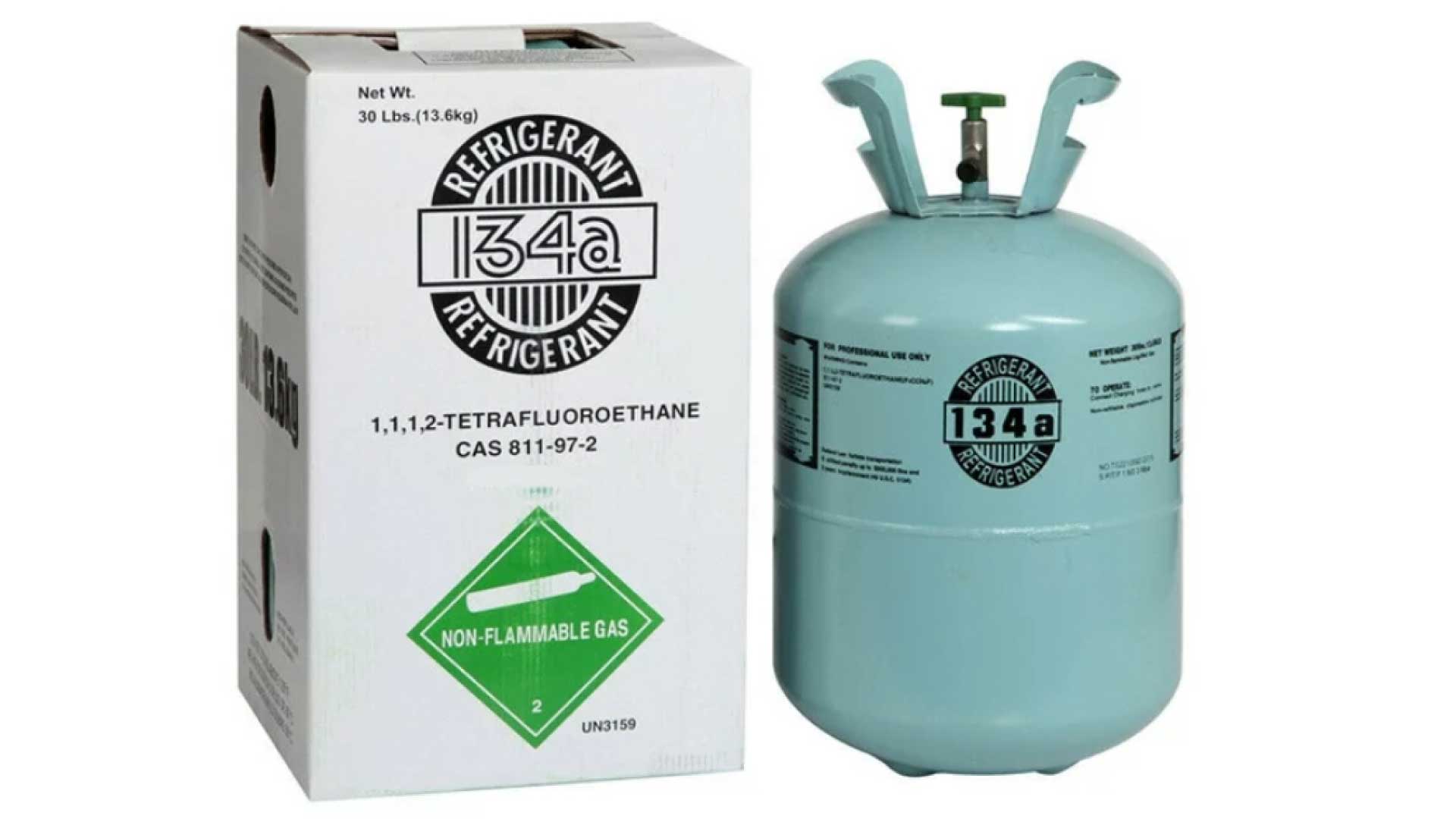 R134A 10 x 30lb  Automotive Refrigerant Cylinders FREE FREIGHT!