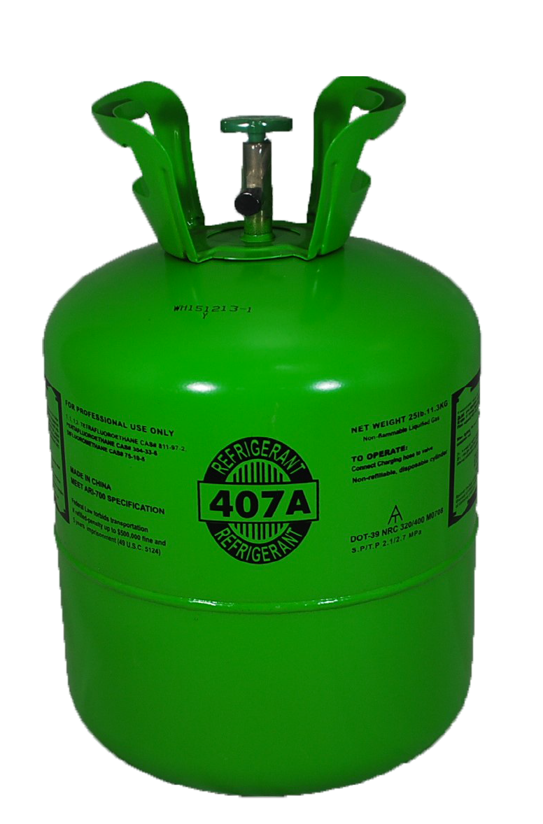 R-407A 25lb Refrigerants Factory Sealed