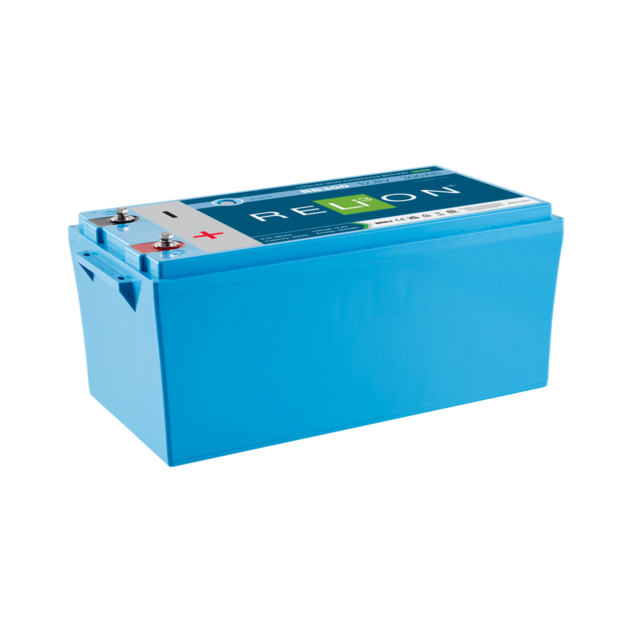 RELiON | RB300 12V 300Ah Deep Cycle Lithium Battery – Group 8D
