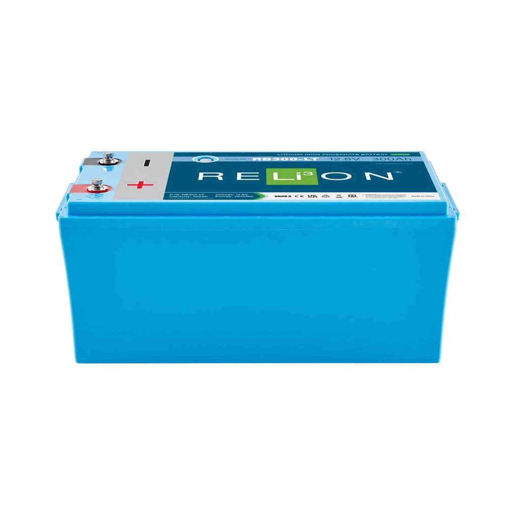 RELiON | RB300-LT 12V 300Ah Cold Weather Deep Cycle Lithium Battery – Group 8D