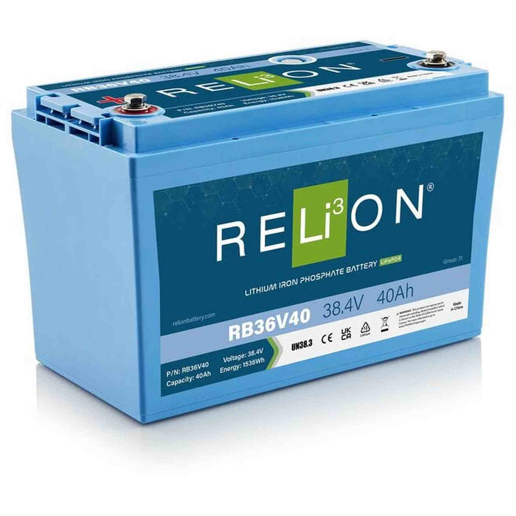 RELiON | RB36V40 36V 40Ah Deep Cycle Lithium Battery - Group 31