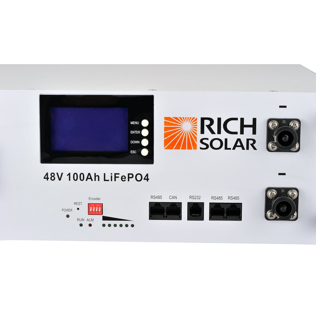 Rich Solar | ALPHA 5 | 48V 100Ah LiFePO4 Battery