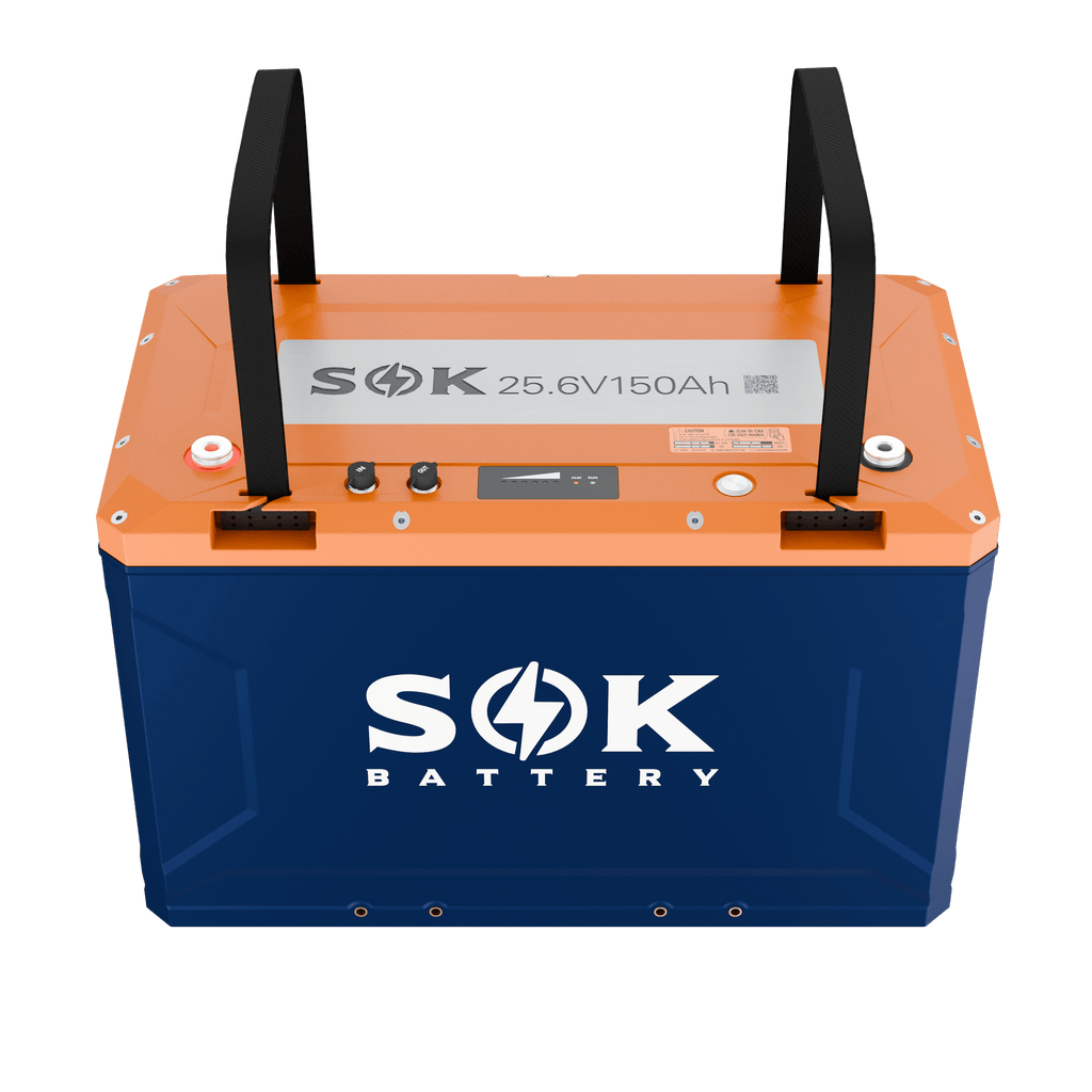 SOK Battery | 24V150Ah Battery,Built-in heater & Bluetooth,Victron CAN Comms