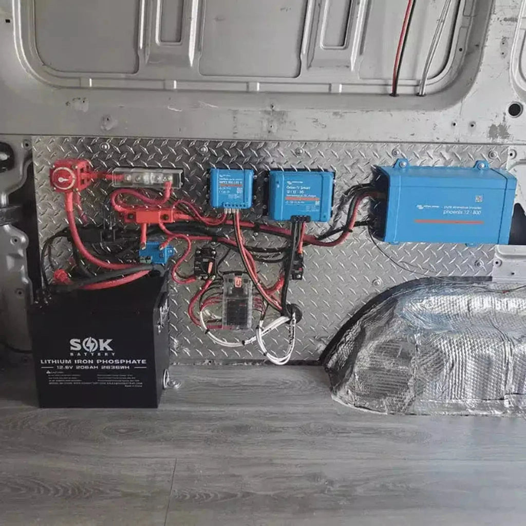 SOK Battery | Marine Grade 12V 206Ah LiFePO4 Battery | Sealed Plastic Box