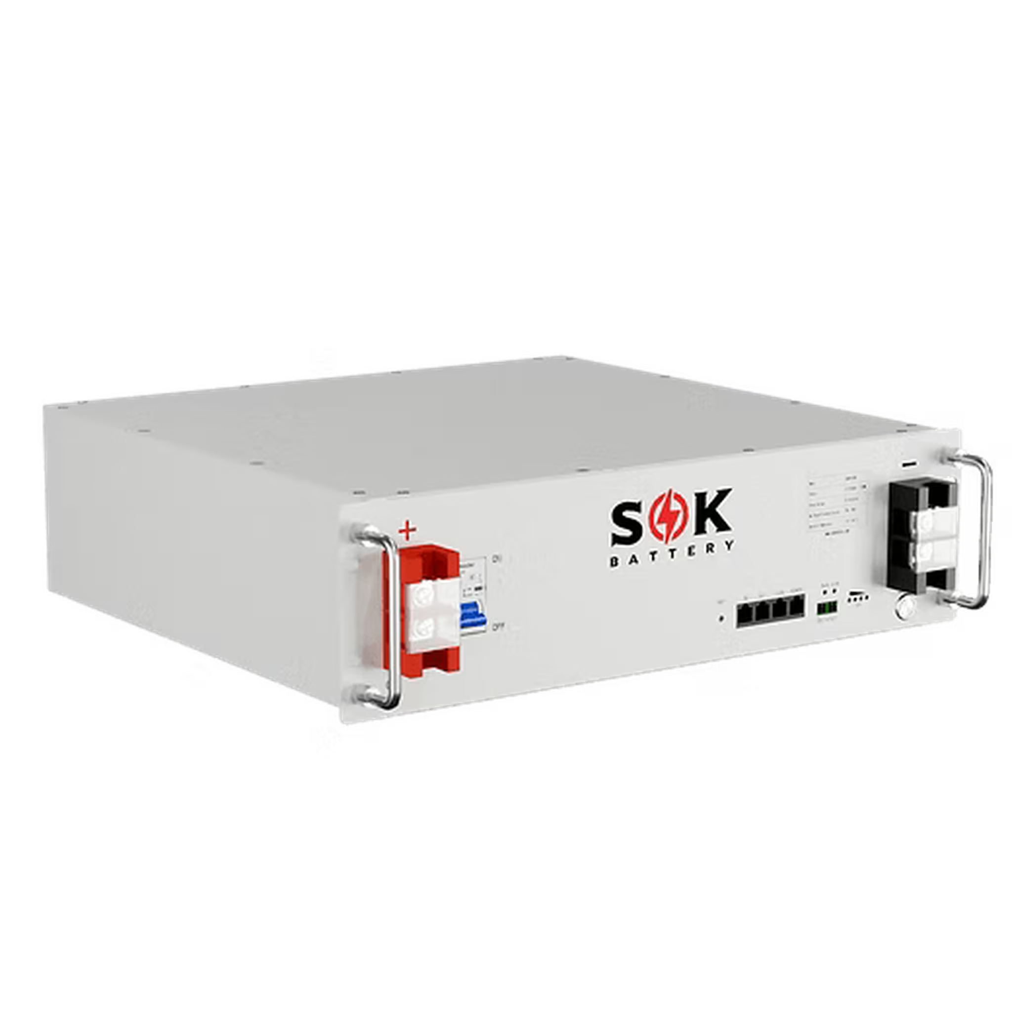 SOK Battery | SK48V100N 48V100Ah Server Rack LiFePO4 Battery (PRE-ORDER)