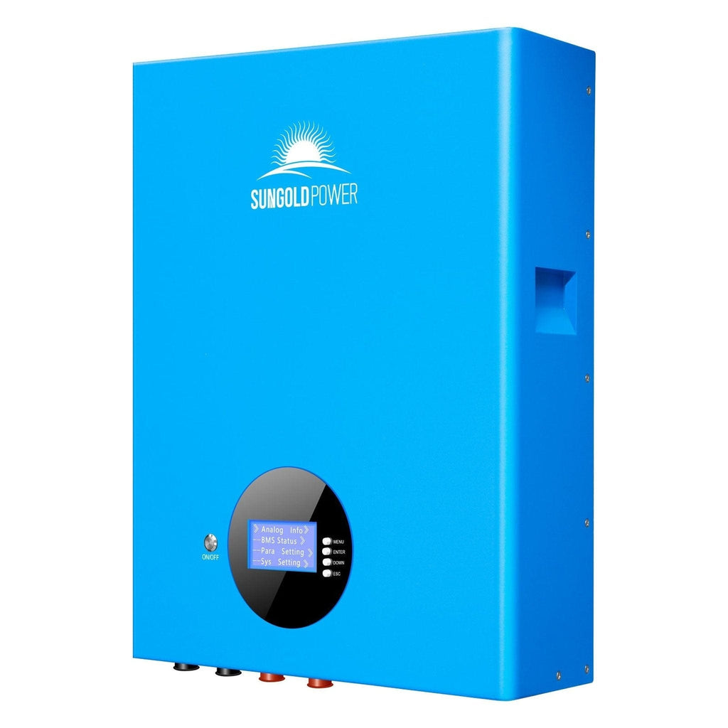 SunGoldPower | 5.12KWH Powerwall LiFePO4 Lithium Battery SG48100M