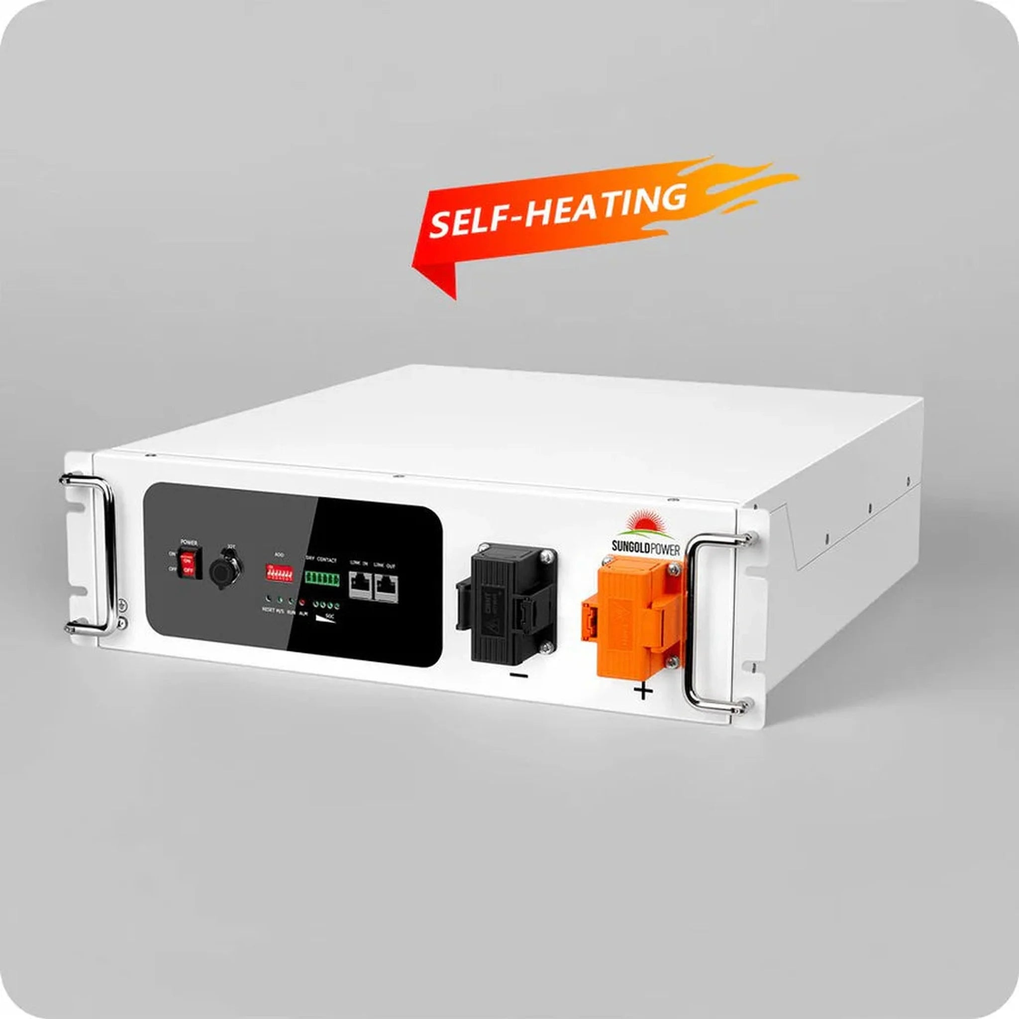SunGoldPower | Server Rack 48V 100AH Lithium Battery Self-Heating SGH48100T