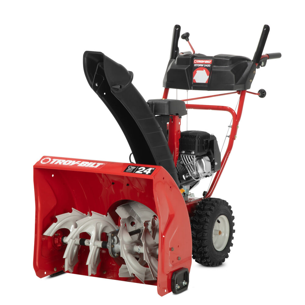 Troy-Bilt Storm 2425 | 24 in. | 208 cc Self Propelled Two-Stage Gas Snow Blower | Electric Start
