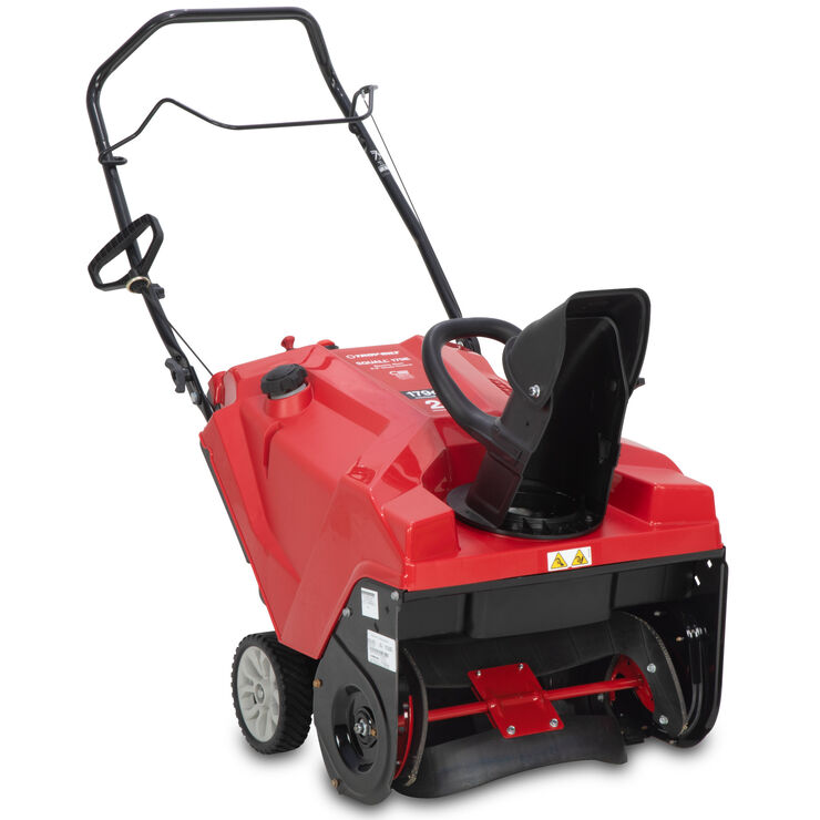 Troy-Bilt Squall 179E 21in Single Stage Snow Blower | Electric Start | Troy-Bilt 179cc 4-Cycle OHV Pull-Start Engine