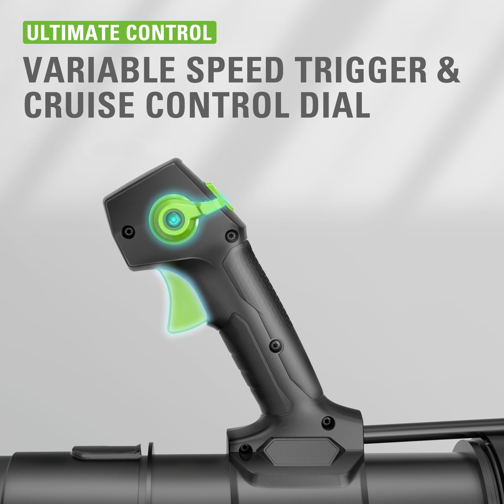 80V 610 CFM Cordless Battery Backpack Blower w/5Ah Battery and Rapid Charger